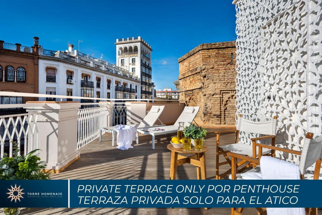 Torre Homenaje Historical Suites Севилья Экстерьер фото